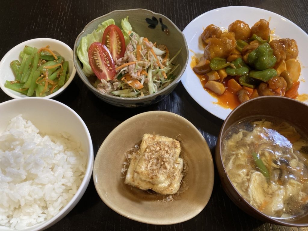 11月14日の晩ごはんです。